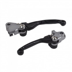 Manete sport POLISPORT SUZUKI RMZ250 2007-22 - BLACK Manete sport POLISPORT SUZUKI RMZ250 2007-22 - BLACK