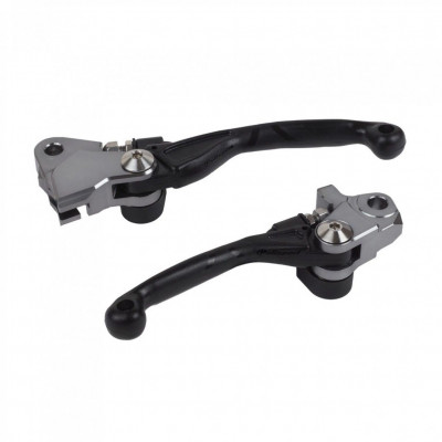 Manete sport POLISPORT SUZUKI RMZ250 2007-22 - BLACK