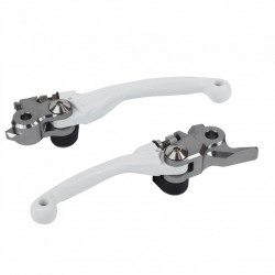 Manete sport POLISPORT SUZUKI RMZ250 2007-22 - WHITE Manete sport POLISPORT SUZUKI RMZ250 2007-22 - WHITE
