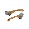 Manete de sport POLISPORT YAMAHA YZ125/250 2015-22 - GOLD thumb