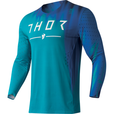 Bluza motocross THOR PRIME FREEZE BLUE TEAL