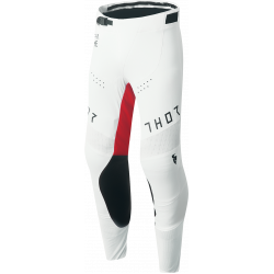 Pantaloni motocross THOR PRIME FREEZE WHITE RED Pantaloni motocross THOR PRIME FREEZE WHITE RED