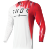 Bluza motocross THOR PRIME FREEZE WHITE RED 