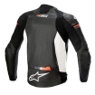 Geaca moto de piele Alpinestars GP Force Airflow, Negru/Portocaliu thumb