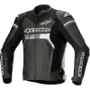 Geaca moto din piele Alpinestars GP Force Airflow, Negru