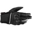 Manusi de piele Alpinestars PHENOM, Negru/Alb thumb