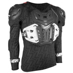 Armura motocross LEATT 4.5, Negru/Alb