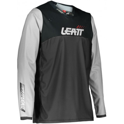 Bluza motocross LEATT MOTO 4.5 ENDURO V22, Negru/Gri Bluza motocross LEATT MOTO 4.5 ENDURO V22, Negru/Gri