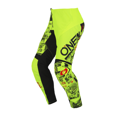 Pantaloni motocross pentru copii O'NEAL ELEMENT ATTACK V.23, Galben/Negru
