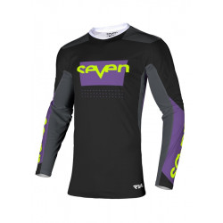 Bluza motocross SEVEN rival division, Negru