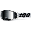 Ochelari motocross 100% ARMEGA ATAC mirror, Argint
