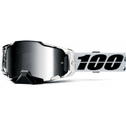 Ochelari motocross 100% ARMEGA ATAC mirror, Argint