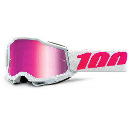 Ochelari motocross 100% ACCURI2 KEETZ - MIRROR PINK Ochelari motocross 100% ACCURI2 KEETZ - MIRROR PINK