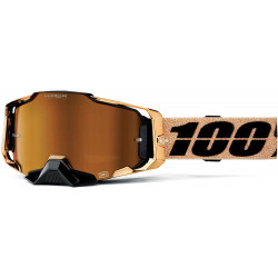 Ochelari motocross 100% ARMEGA hiper, Bronz/Negru