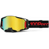 Ochelari motocross 100% ARMEGA tzar mirror, Auriu