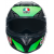 Casca AGV K3 - KAMALEON, Negru/Verde/Rosu thumb