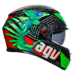 Casca AGV K3 - KAMALEON, Negru/Verde/Rosu Casca AGV K3 - KAMALEON, Negru/Verde/Rosu thumb