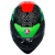 Casca AGV K3 - KAMALEON, Negru/Verde/Rosu thumb