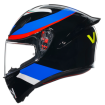 Casca AGV K1 S VR46 SKY RACING TEAM, Albastru/Negru thumb
