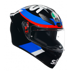Casca AGV K1 S VR46 SKY RACING TEAM, Albastru/Negru Casca AGV K1 S VR46 SKY RACING TEAM, Albastru/Negru
