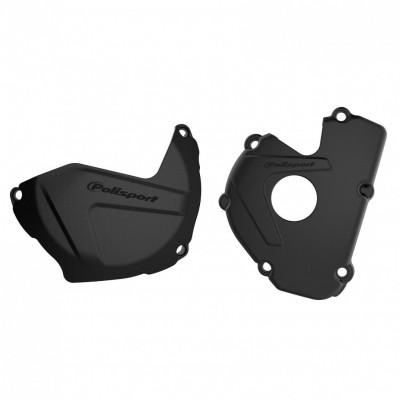 Set protectii motor KAWASAKI KX250F  2017-21 BLACK