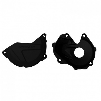 Set protectii motor KAWASAKI KX450F 2016-18 BLACK 
