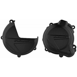 Set protectii motor YAMAHA YZ450F 2018 - / WR450F/YZ450FX 2019 - BLACK