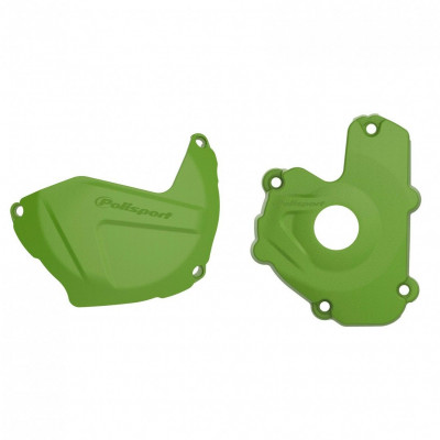 Set protectii motor KAWASAKI KX250F 2013-16 GREEN