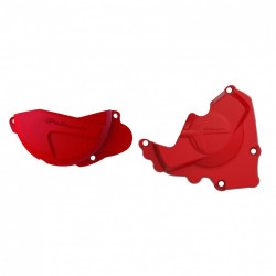 Set protectii motor HONDA CRF250R 2013-17 RED  Set protectii motor HONDA CRF250R 2013-17 RED