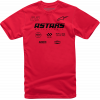 Tricou ALPINESTARS Multi Race Red