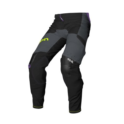 Pantaloni motocross SEVEN RIVAL DIVISION, Negru