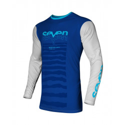 Bluza motocross SEVEN VOX SURGE, Albastru/Alb