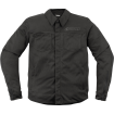 Geaca moto din textil ICON UPSTATE MESH CE BLACK thumb