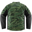 Geaca moto din textil ICON HOOLIGAN CE TIGER`S BLOOD GREEN thumb