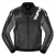 Geaca moto de piele SPIDI DP PROGRESSIVE LEATHER, Negru thumb