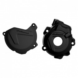  Комплект предпазители за двигател KTM SXF/XCF HUSQ FC 250/350 2013-15 BLACK