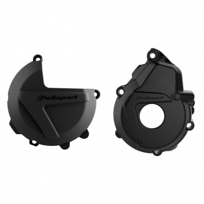 Set protectii motor KTM EXCF/XCFW 250/350 2017- FE250/350 2019- BLACK