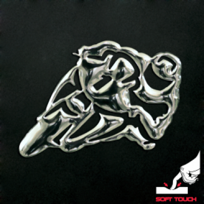 3D sticker ONEDESIGN ECOMOCROP CHROME