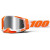 Ochelari motocross 100% RACECRAFT ORANGE SILVER FLASH thumb