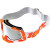 Ochelari motocross 100% RACECRAFT ORANGE SILVER FLASH thumb