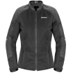 Geaca din textil pentru femei SPIDI SUPER NET Black thumb