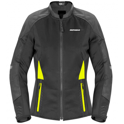 Geaca din textil pentru femei SPIDI SUPER NET Yellow fluo