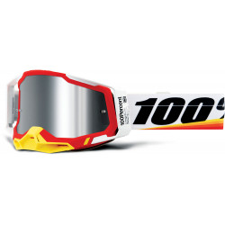 Ochelari motocross 100% RACECRAFT2 arsham Rosu/Argint