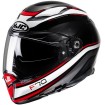 Casca HJC F70 diwen Negru/Rosu  thumb
