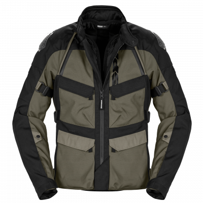 Geaca moto din textil SPIDI RW H2OUT Militar