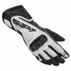 Manusi moto de piele pentru femei SPIDI STR-6 Black/White