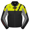 Geaca moto de piele SPIDI DP PROGRESSIVE HYBRID PERFORATED Black/Fluo Geaca moto de piele SPIDI DP PROGRESSIVE HYBRID PERFORATED Black/Fluo thumb