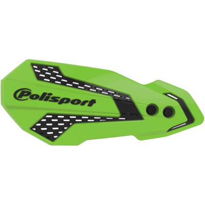 Protectii ghidon POLISPORT MX FLOW KX250F 20/22 KX450F 19/22 GREEN/BLACK