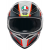 Casca AGV K1 S E2206 - BLIPPER GREY/RED thumb