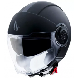 Casca pentru scuter MT VIALE S SOLID A1 MATT BLACK Casca pentru scuter MT VIALE S SOLID A1 MATT BLACK